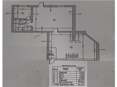 Spatiu comercial in suprafata de 84.44mp, Ostroveni